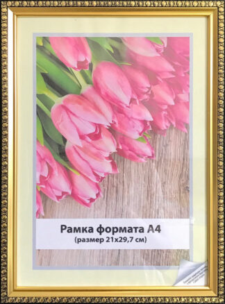 Фоторамка А4 21х29,7 см, арт. 1-207